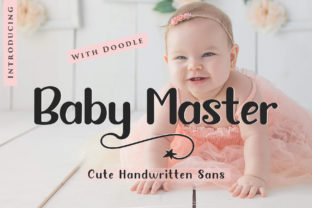 Baby Master: A Handwritten Font for Kids-Friendly Design
