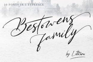 Bestowens Family: A Handwritten Font with Heart