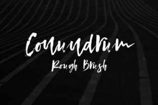 Conundrum: A Brush Font for Creative Expression and Workflow