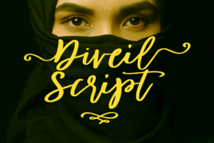 Diveil Script: A Fun and Cool Handwritten Font with Unique Charm