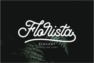 Florista: A Botanical-Inspired Handwritten Font with Natural Charm
