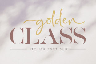Golden Class: A Handwritten Font That Elevates Design