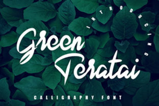 Green Teratai: The Handwritten Font That's Changing the Game