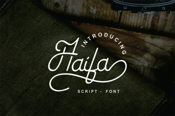 Haifa: A Font with Personality