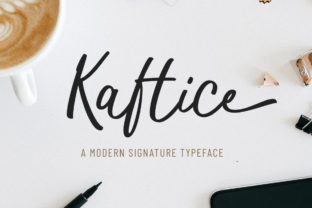 Kaftice: A Handwritten Font That Adds Personality to Your Designs