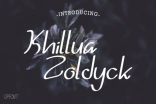 Khillua Zoldyck: A Dramatic Font for Impactful Design