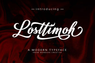 Losttimoh: A Font That Speaks in Whispers