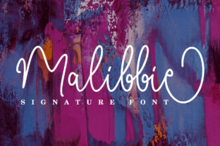 Malibbie: A Sweet and Fun Handwritten Font with Unique Charm