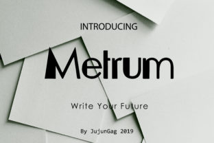 Metrum: A Font That Speaks Clearly
