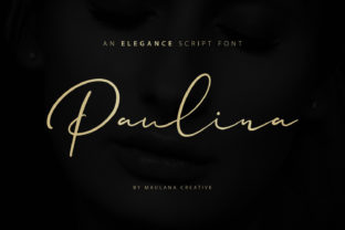 Paulina: A Handwritten Font That Adds a Touch of Sweetness and Cool to Your Projects