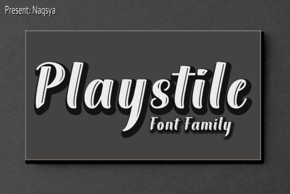 Playstile: A Handwritten Font with Timeless Appeal