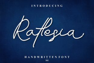 Raflesia: A Script Font with Personality