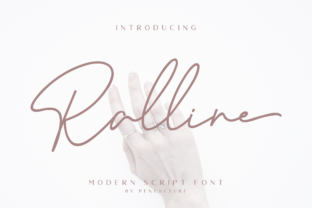 Ralline Font: A Stunning Handwritten Style for Design and Creativity