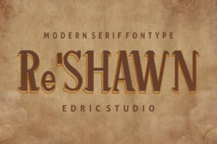 Re’shawn: A Timeless Serif Font for Modern Design