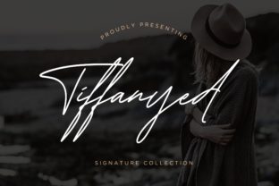 Tiffanyed Font: A Timeless Signature Style for Modern Design